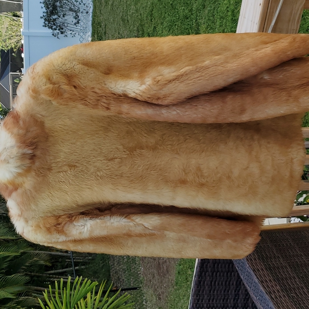 Red fox faux fur - Picture 6 of 9